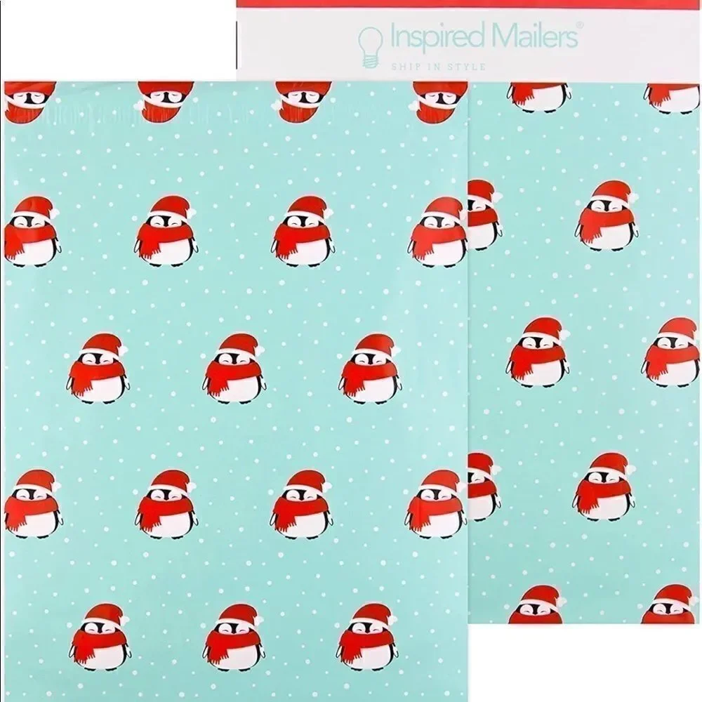 Poly Mailers MIX FUN 6x9 10x13 12.5x15 35 pcs 35stick insert cards